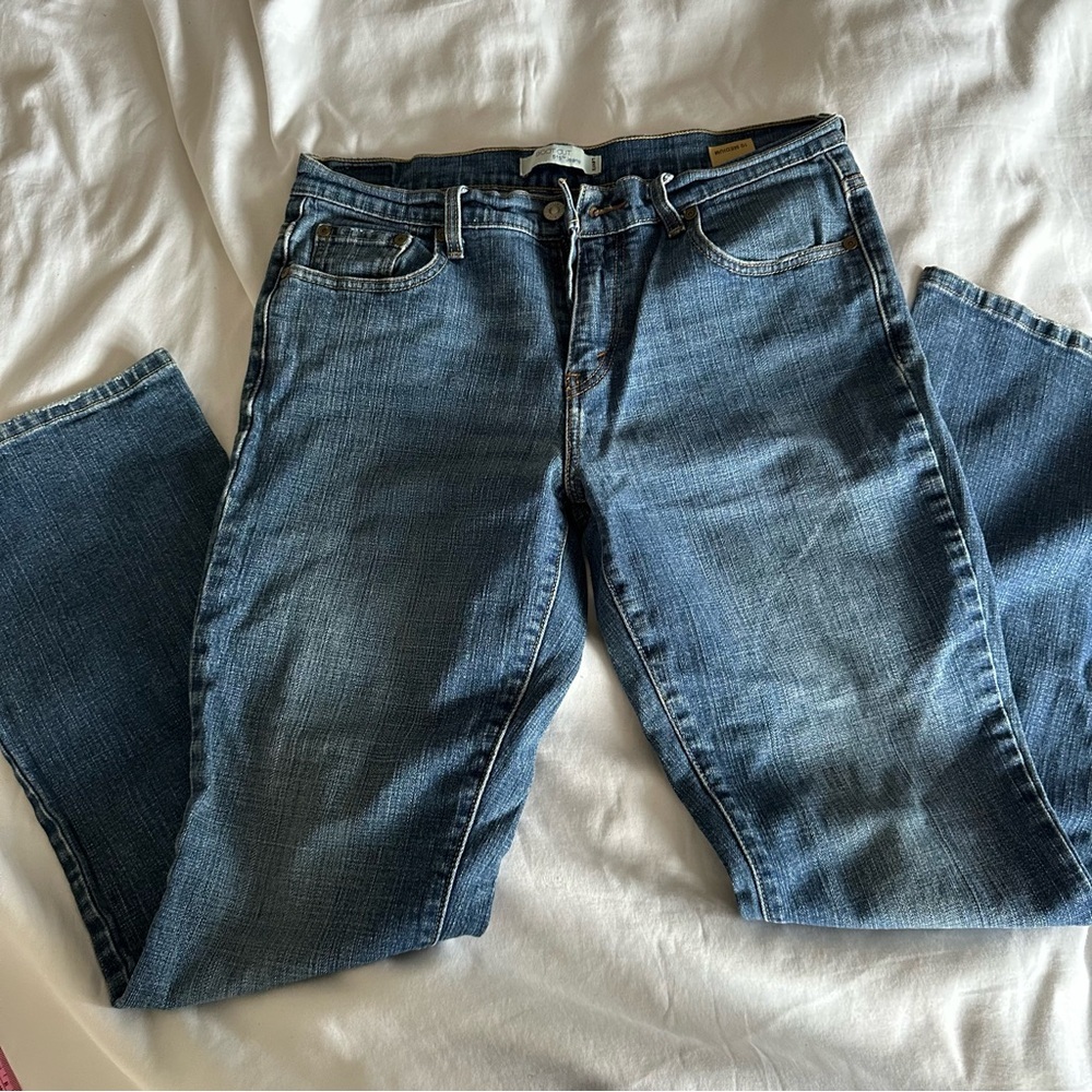 Medium Wash Boot Cut Jeans